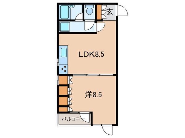 ガ－デンハイツ小山の物件間取画像